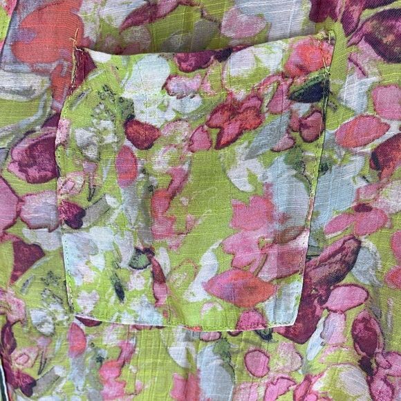 Zac & Rachel Woman Top Floral Flowy Size 2X - Picture 2 of 10